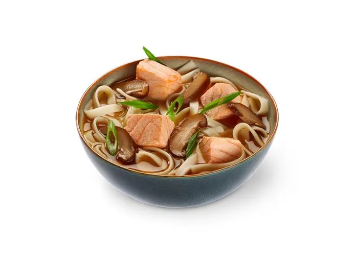 Мисо с лососем